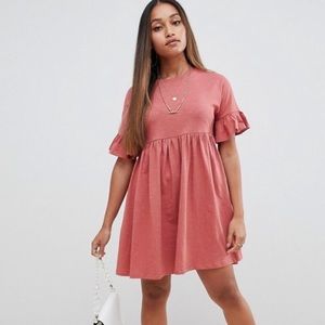 Smock dress rose new with tags!!! ASOS